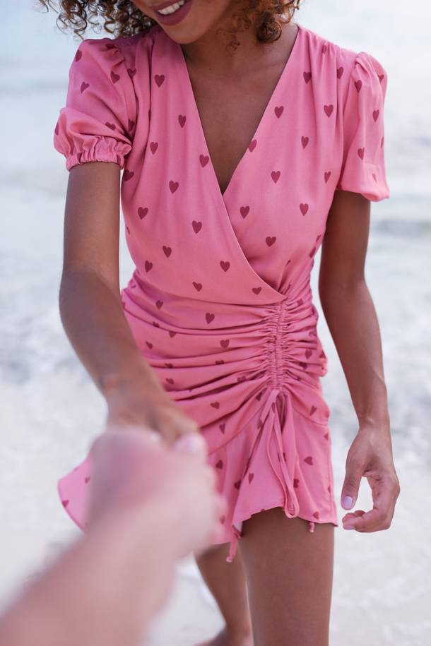 Robe Noreen Pink In Love