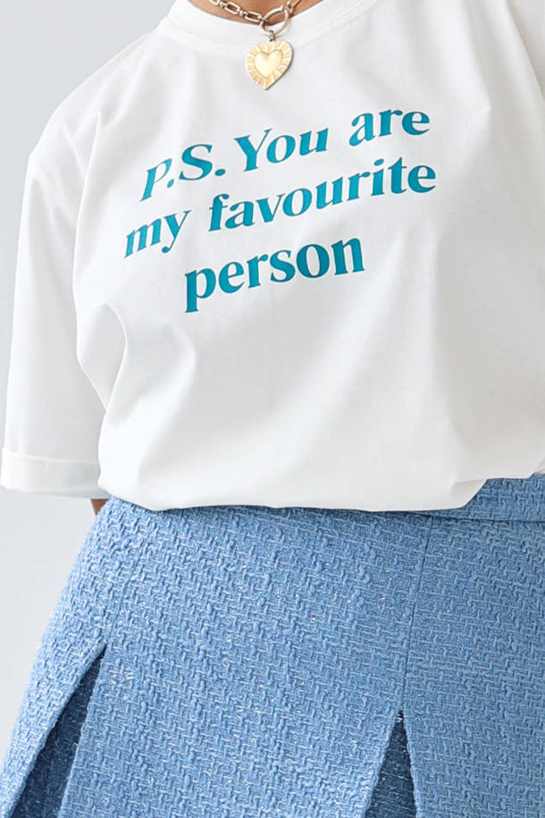 Tee-shirt Agnes Favourite Person 
